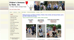 Desktop Screenshot of childharness.ca